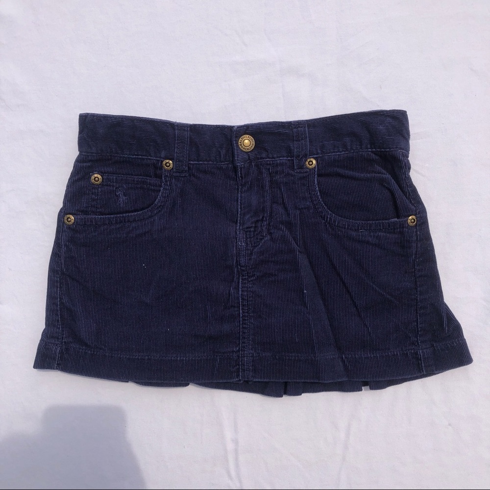 RALPH LAUREN CORDUROY SKORT SIZE 6X